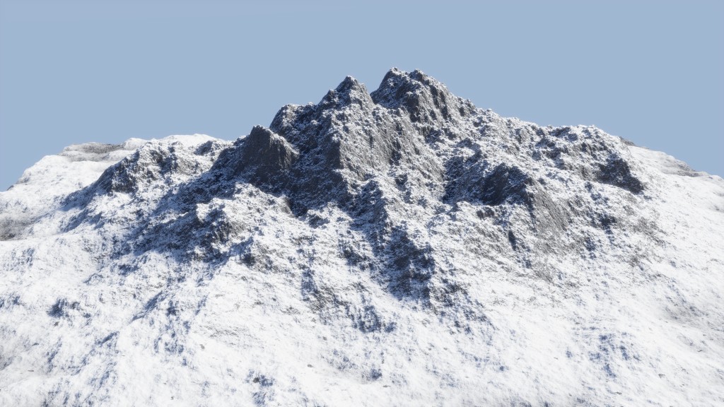 Procedural Snowy Mountains preview image 1